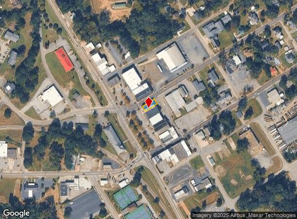 224 City Sq, Belton, SC Parcel Map