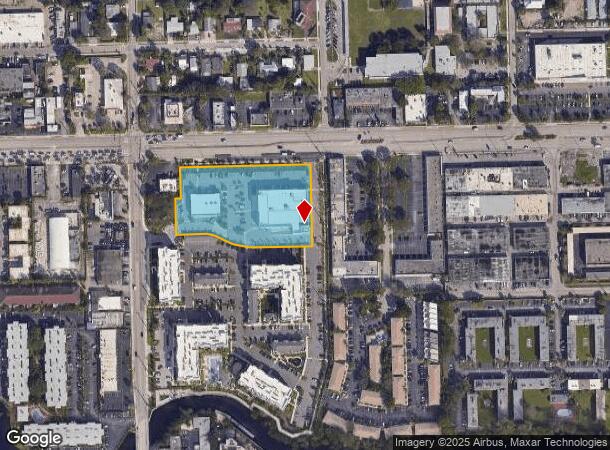  620 E Oakland Park Blvd, Oakland Park, FL Parcel Map