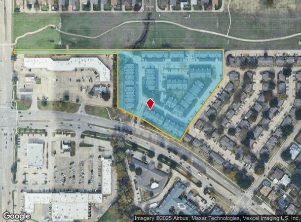  1901 W Spring Creek Pky, Plano, TX Parcel Map