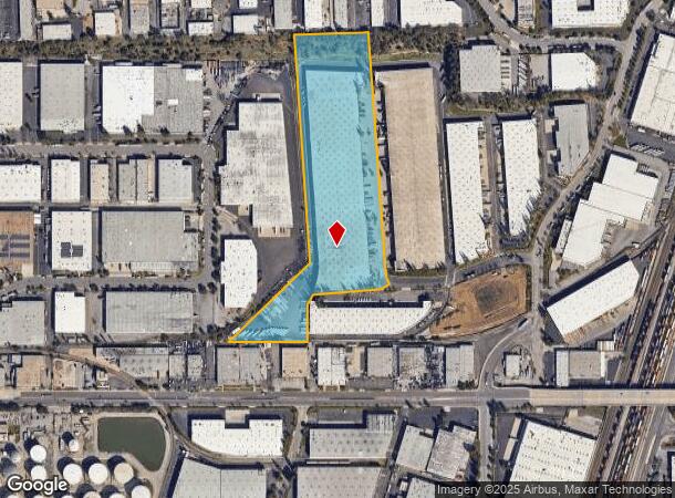 2301 E Pacifica Pl, Compton, CA Parcel Map