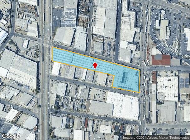  2001 S Alameda St, Los Angeles, CA Parcel Map