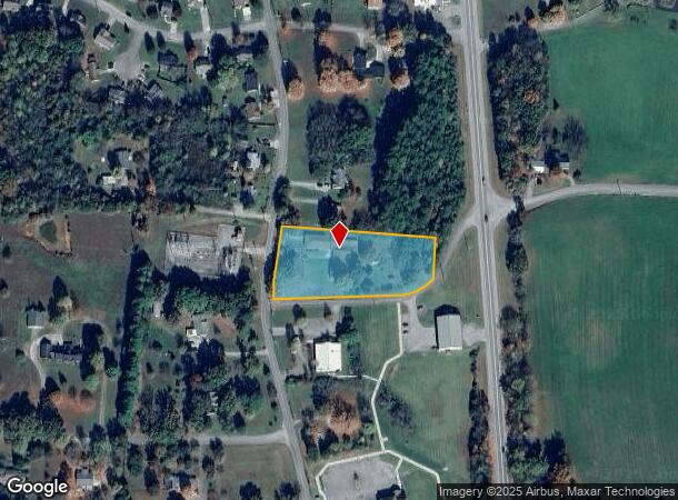  1104 Old Charlotte Rd, White Bluff, TN Parcel Map