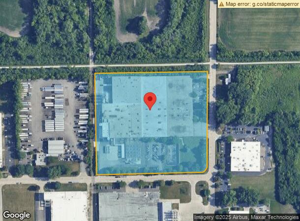  530 Industrial Dr, West Chicago, IL Parcel Map