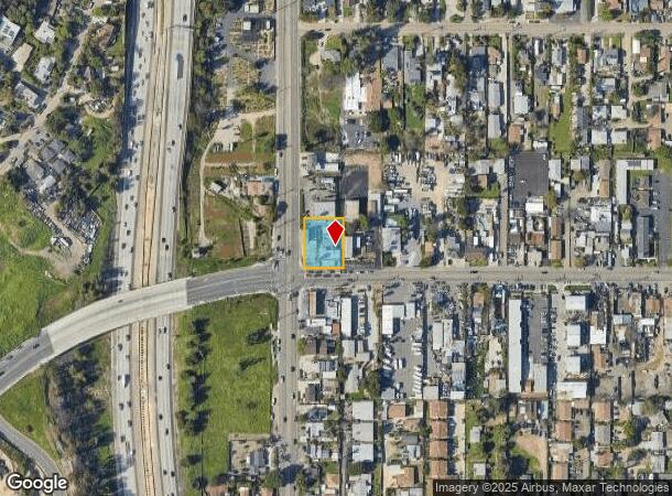  8614 Troy St, Spring Valley, CA Parcel Map