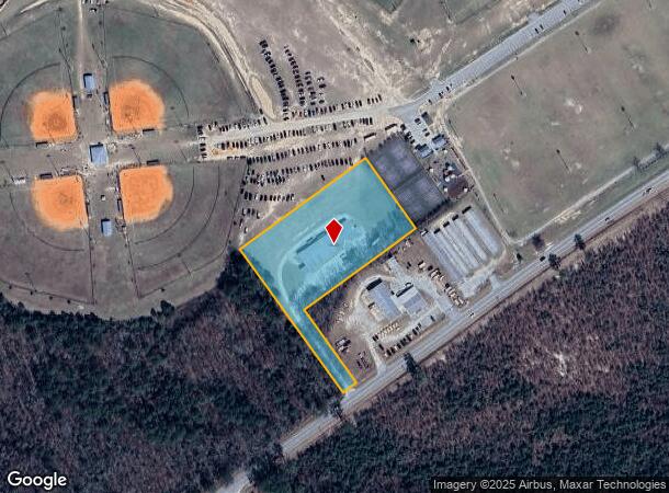 1816 Highway 1 S, Lugoff, SC Parcel Map