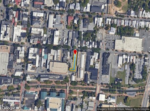 102 E Patrick St, Frederick, MD Parcel Map