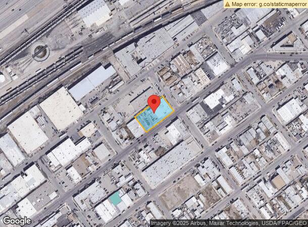  2127 Texas Ave, El Paso, TX Parcel Map