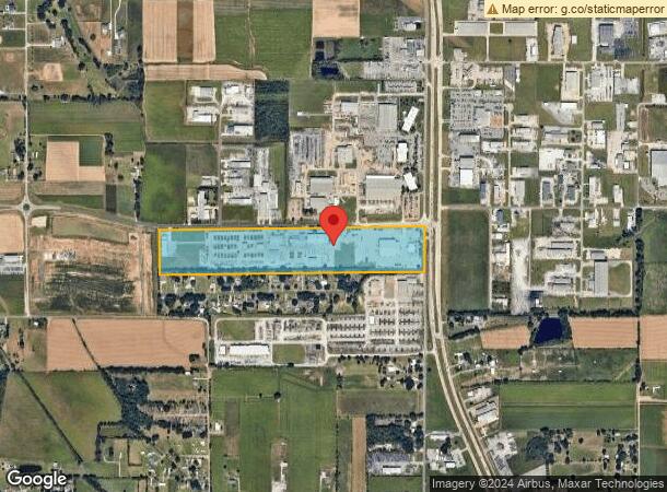  1081 Aillet Rd, Broussard, LA Parcel Map