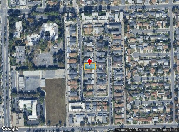 2418 Angela St, Pomona, CA Parcel Map