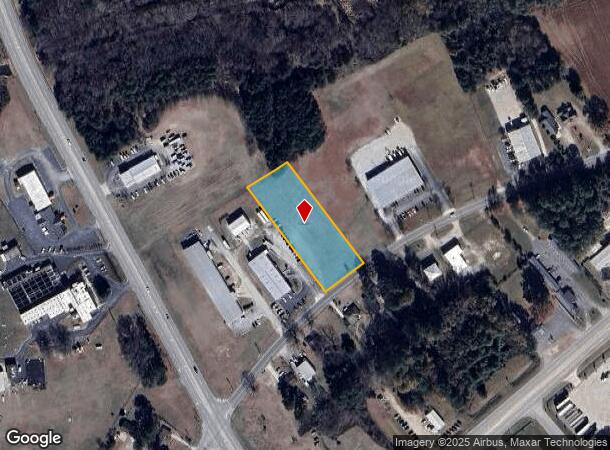  2674 Forest Hls Sw, Wilson, NC Parcel Map