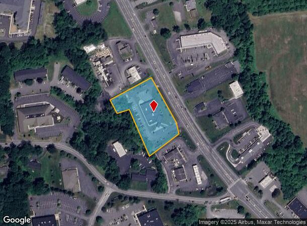  1596 Route 9, Halfmoon, NY Parcel Map