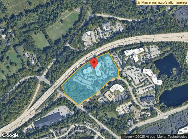  1235 Westlakes Dr, Berwyn, PA Parcel Map