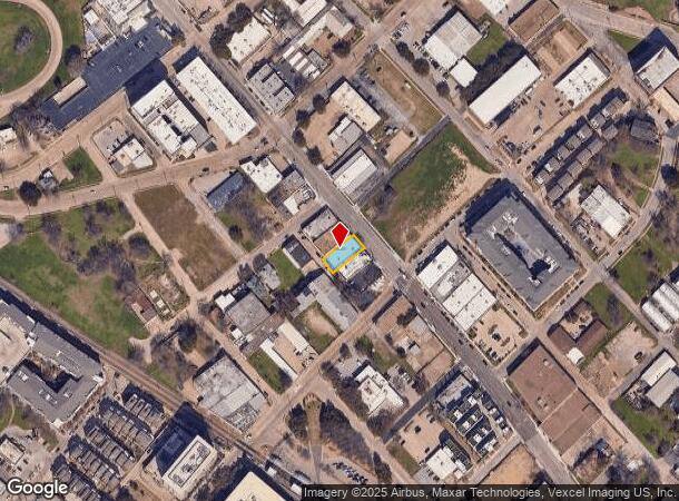 1311 S Akard St, Dallas, TX Parcel Map