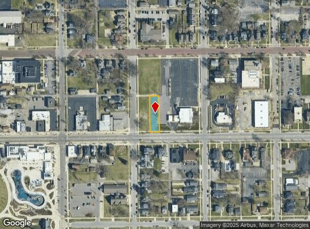  807 E Jefferson Blvd, South Bend, IN Parcel Map