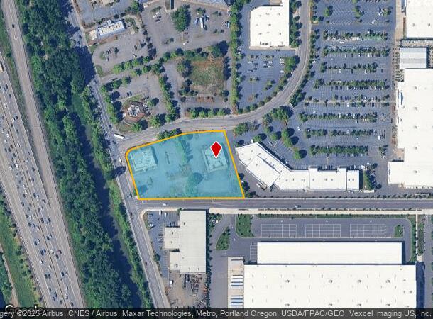 1250 N Hayden Meadows Dr, Portland, OR Parcel Map
