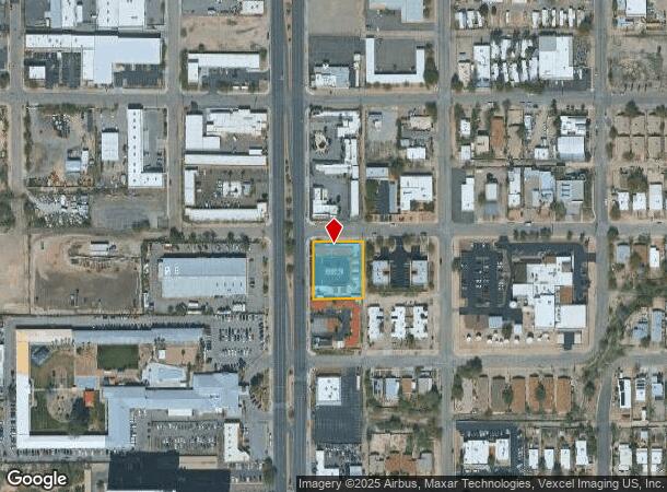  1650 N Oracle Rd, Tucson, AZ Parcel Map