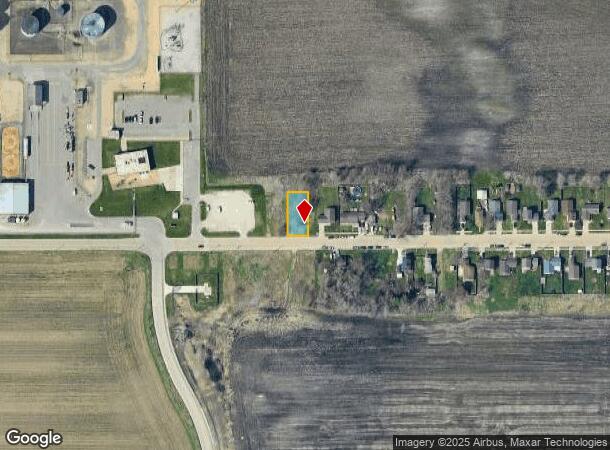  3109 W Calvert St, South Bend, IN Parcel Map