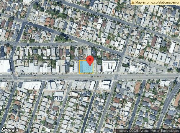  4625 W Washington Blvd, Los Angeles, CA Parcel Map