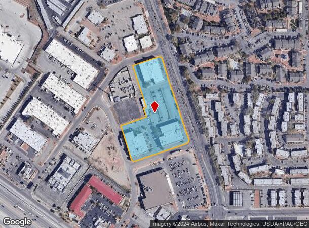  9400 Viscount Blvd, El Paso, TX Parcel Map