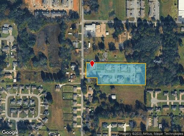  850 N Beech St, Beebe, AR Parcel Map
