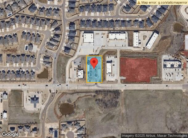  2245 Nw 178Th St, Edmond, OK Parcel Map