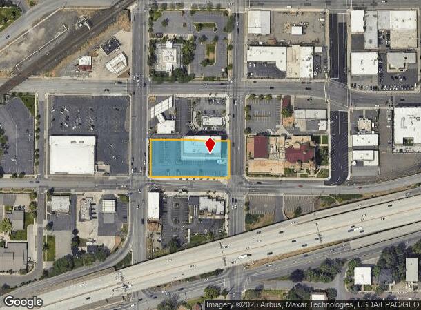  1500 W 4Th Ave, Spokane, WA Parcel Map