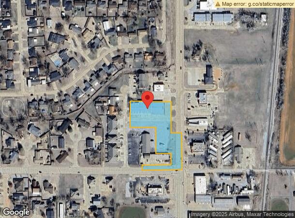  1510 S Main St, Kingfisher, OK Parcel Map