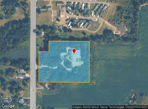 9222 State Route 44, Mantua, OH Parcel Map