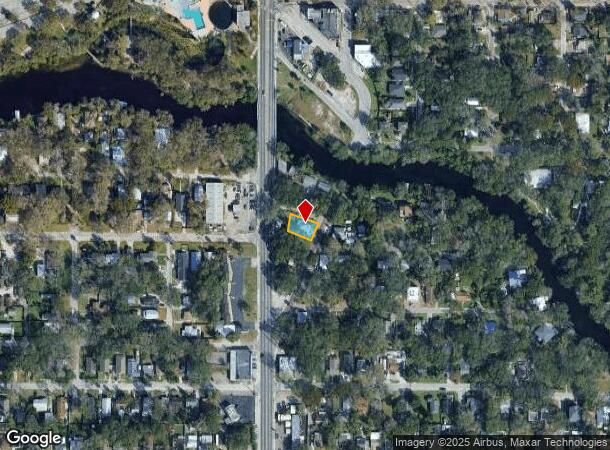  7810 N Van Dyke Pl, Tampa, FL Parcel Map