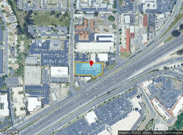  1929 W Vista Way, Vista, CA Parcel Map