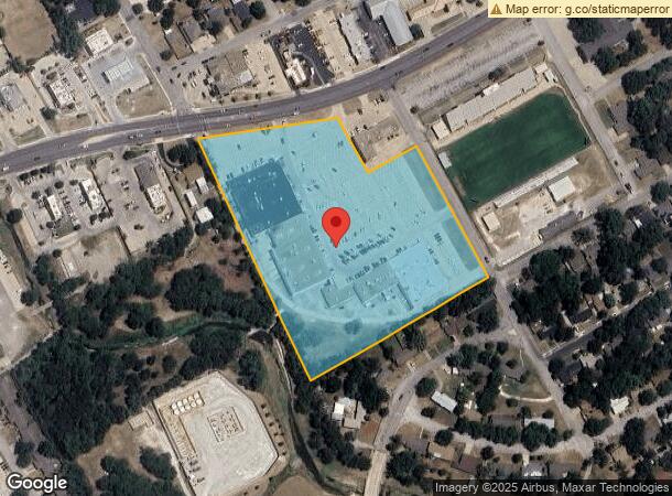  1301 W Henderson St, Cleburne, TX Parcel Map