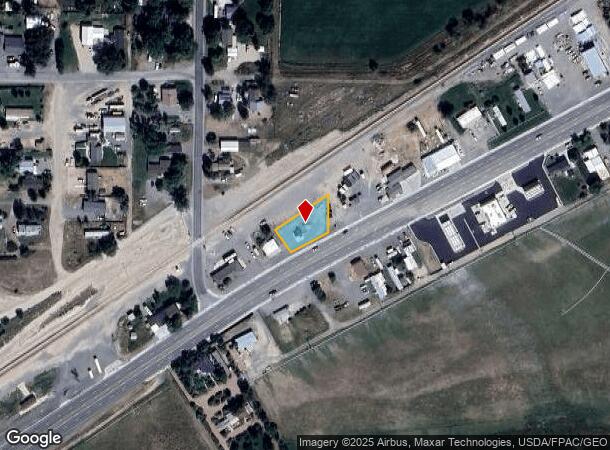  645 Main St, Ralston, WY Parcel Map