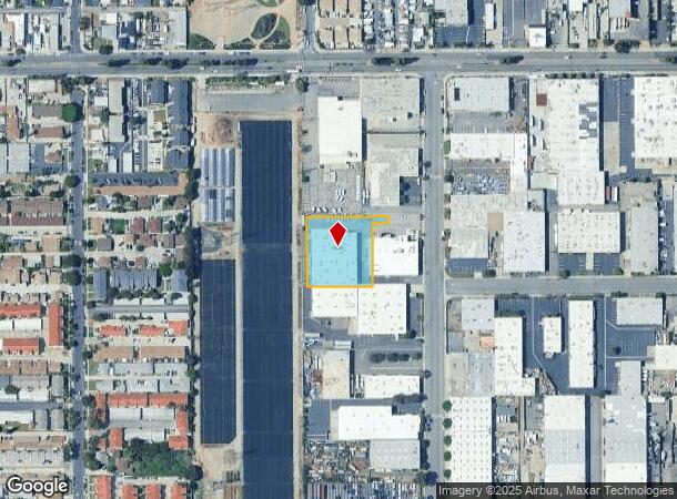  15245 Texaco Ave, Paramount, CA Parcel Map