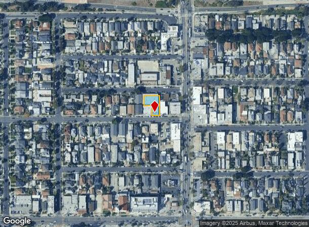  1419 W 24Th St, Los Angeles, CA Parcel Map