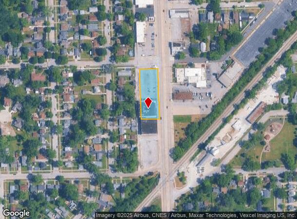 14800 Pulaski Rd, Midlothian, IL Parcel Map
