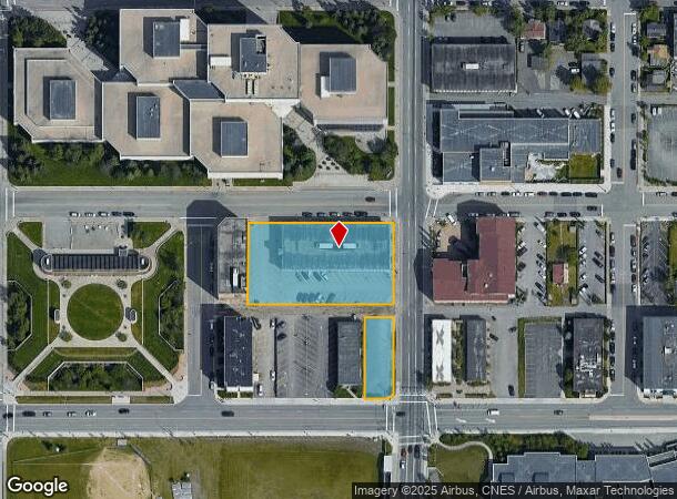 800 A St, Anchorage, AK Parcel Map
