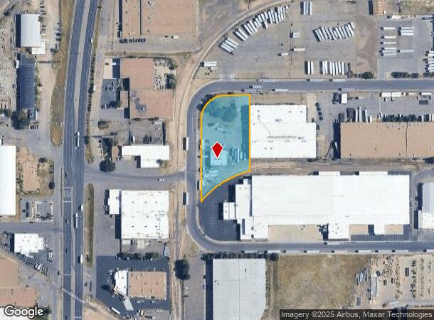  5050 Ash St, Denver, CO Parcel Map