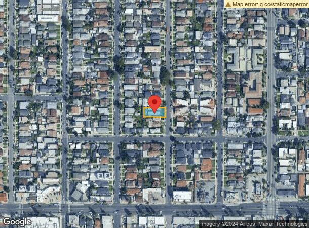  3965 Halldale Ave, Los Angeles, CA Parcel Map