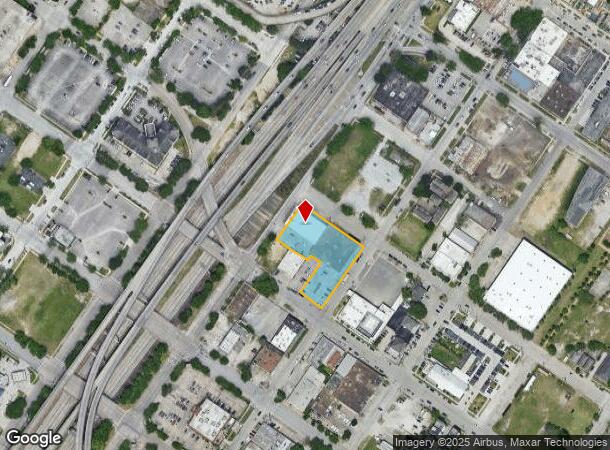 1503 Chartres St, Houston, TX Parcel Map
