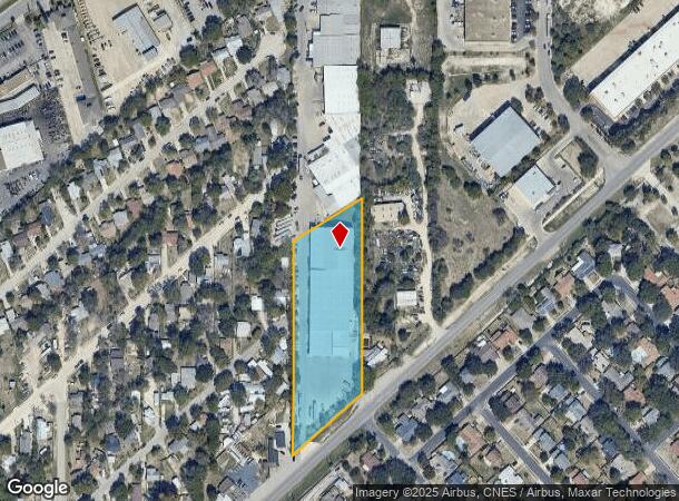  5807 Randolph Blvd, San Antonio, TX Parcel Map