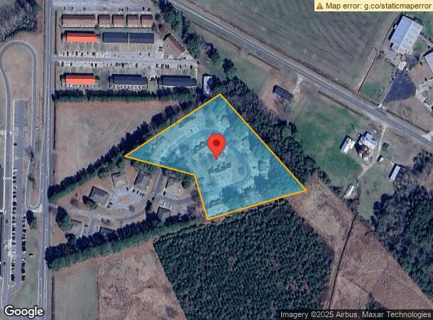  1000 Quail Hollow Dr, Warsaw, NC Parcel Map