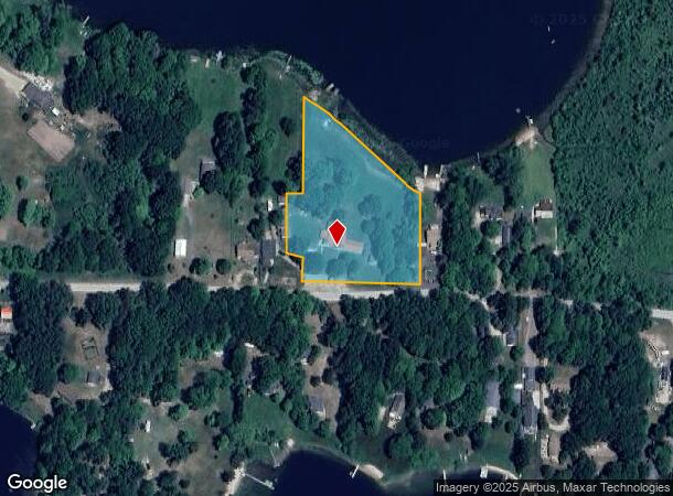  8790 E Buchanan Rd, Hesperia, MI Parcel Map