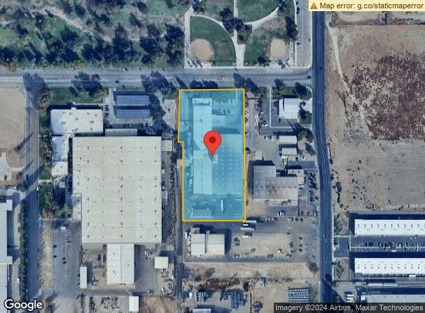  2140 W Industrial Ave, Madera, CA Parcel Map