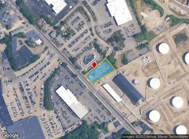 411 Quincy Ave, Braintree, MA Parcel Map