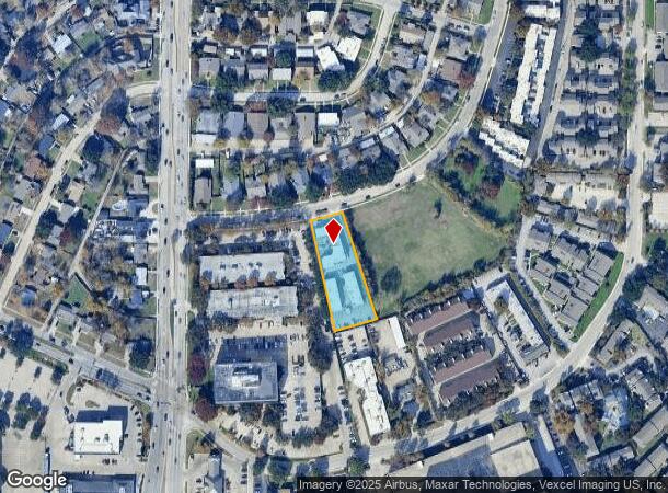 13236 Kit Ln, Dallas, TX Parcel Map