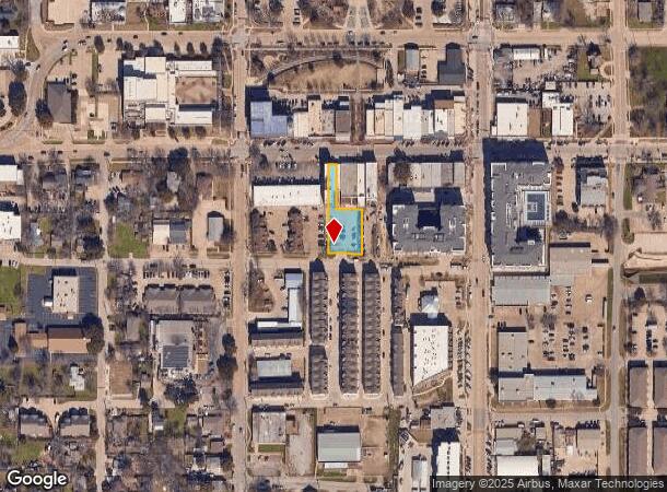  170 W Main St, Lewisville, TX Parcel Map