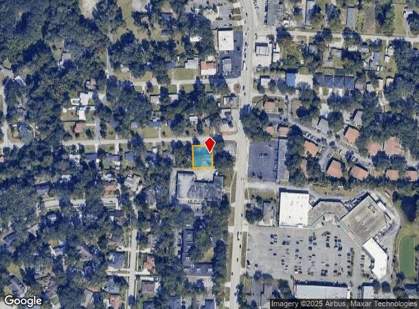  2968 Rainbow Rd, Jacksonville, FL Parcel Map