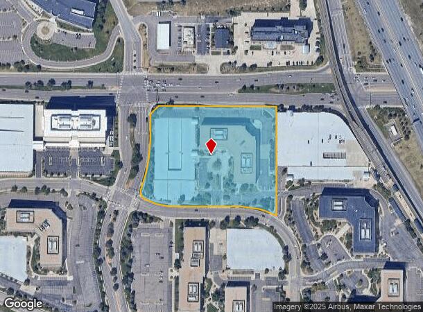  9401 E Panorama Cir, Englewood, CO Parcel Map