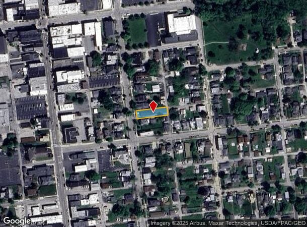  205 Jefferson St, Tiffin, OH Parcel Map