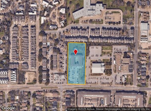  1901 W Davis St, Dallas, TX Parcel Map